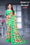Marigold Stylewell  Exclusive Digital Print Sarees Wholesale Shop In Surat